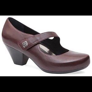 Dansko Nappa Betty Mary Jane Pump Heel Shoes